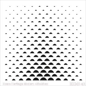 Cadence HHMS-43 45X45 cm Home Heritage Modern Stencil