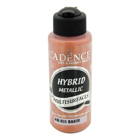 Cadence HM-805 Bakir 120 ml Hybrid Multisurface Metalik Akrilik Boya