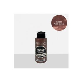 Cadence HM817 120 ml Metalik Antik Kırmızı Multisurfaces