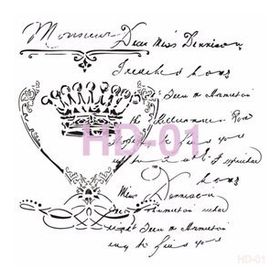 Cadence Home Decor HD-01 Stencil 45x45 cm Boyama Şablonu