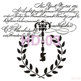 Cadence Home Decor HD-03 Stencil 45x45 cm Boyama Şablonu