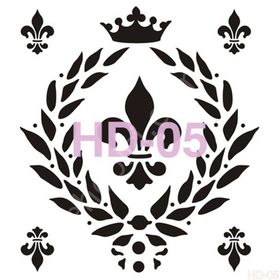 Cadence Home Decor HD-05 Stencil 45x45 cm Boyama Şablonu