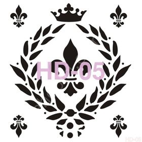 Cadence Home Decor HD-05 Stencil 45x45 cm Boyama Şablonu