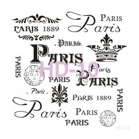Cadence Home Decor HD-10 Stencil 45x45 cm Boyama Şablonu