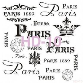 Cadence Home Decor HD-10 Stencil 45x45 cm Boyama Şablonu