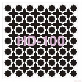 Cadence Home Decor HD-100 Stencil 45x45 cm Boyama Şablonu