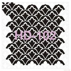 Cadence Home Decor HD-102 Stencil 45x45 cm Boyama Şablonu