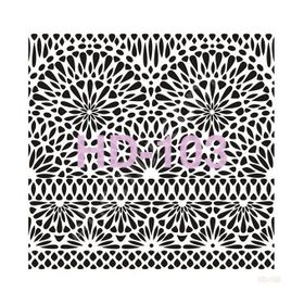 Cadence Home Decor HD-103 Stencil 45x45 cm Boyama Şablonu