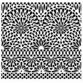Cadence Home Decor HD-103 Stencil 45x45 cm Boyama Şablonu
