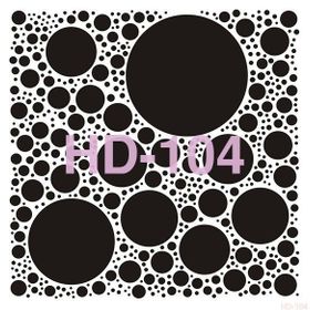 Cadence Home Decor HD-104 Stencil 45x45 cm Boyama Şablonu