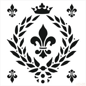 Cadence Home Decor HD-105 Stencil 45x45 cm Boyama Şablonu
