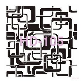 Cadence Home Decor HD-105 Stencil 45x45 cm Boyama Şablonu