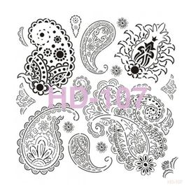 Cadence Home Decor HD-107 Stencil 45x45 cm Boyama Şablonu