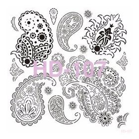 Cadence Home Decor HD-107 Stencil 45x45 cm Boyama Şablonu