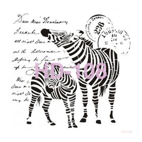 Cadence Home Decor HD-108 Stencil 45x45 cm Boyama Şablonu