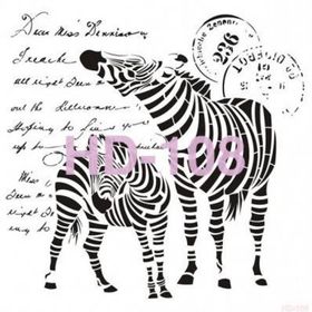 Cadence Home Decor HD-108 Stencil 45x45 cm Boyama Şablonu