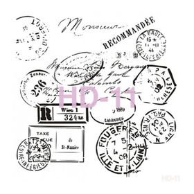Cadence Home Decor HD-11 Stencil 45x45 cm Boyama Şablonu