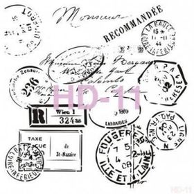 Cadence Home Decor HD-11 Stencil 45x45 cm Boyama Şablonu