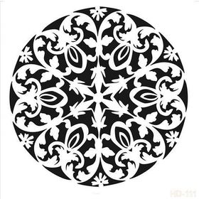 Cadence Home Decor HD-111 Stencil 45x45 cm Boyama Şablonu