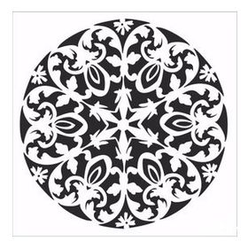 Cadence Home Decor HD-111 Stencil 45x45 cm Boyama Şablonu