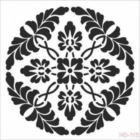 Cadence Home Decor HD-113 Stencil 45x45 cm Boyama Şablonu