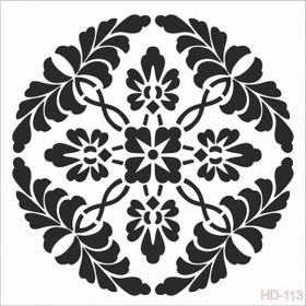 Cadence Home Decor HD-113 Stencil 45x45 cm Boyama Şablonu