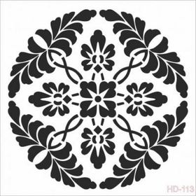 Cadence Home Decor HD-113 Stencil 45x45 cm Boyama Şablonu