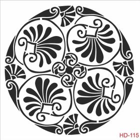 Cadence Home Decor HD-115 Stencil 45x45 cm Boyama Şablonu