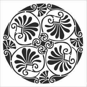 Cadence Home Decor HD-115 Stencil 45x45 cm Boyama Şablonu