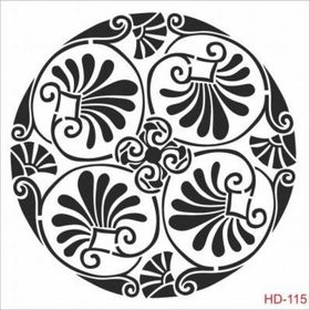 Cadence Home Decor HD-115 Stencil 45x45 cm Boyama Şablonu