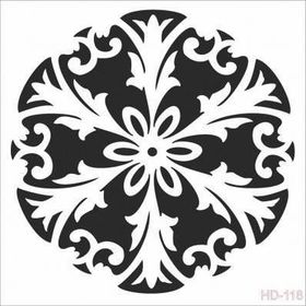Cadence Home Decor HD-118 Stencil 45x45 cm Boyama Şablonu