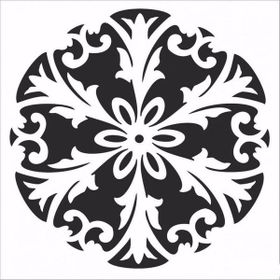 Cadence Home Decor HD-118 Stencil 45x45 cm Boyama Şablonu