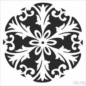 Cadence Home Decor HD-118 Stencil 45x45 cm Boyama Şablonu