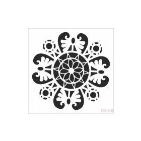 Cadence Home Decor HD-119 Stencil 45x45 cm Boyama Şablonu