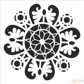 Cadence Home Decor HD-119 Stencil 45x45 cm Boyama Şablonu
