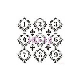 Cadence Home Decor HD-12 Stencil 45x45 cm Boyama Şablonu