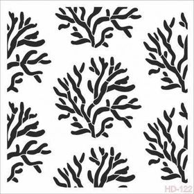 Cadence Home Decor HD-122 Stencil 45x45 cm Boyama Şablonu