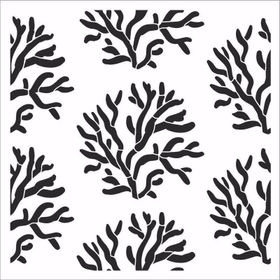 Cadence Home Decor HD-122 Stencil 45x45 cm Boyama Şablonu
