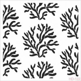 Cadence Home Decor HD-122 Stencil 45x45 cm Boyama Şablonu