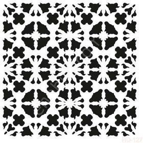 Cadence Home Decor HD-127 Stencil 45x45 cm Boyama Şablonu