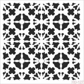 Cadence Home Decor HD-127 Stencil 45x45 cm Boyama Şablonu