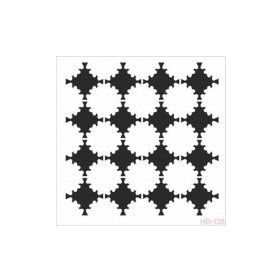 Cadence Home Decor HD-128 Stencil 45x45 cm Boyama Şablonu