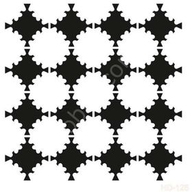 Cadence Home Decor HD-128 Stencil 45x45 cm Boyama Şablonu