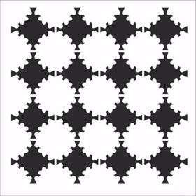 Cadence Home Decor HD-128 Stencil 45x45 cm Boyama Şablonu