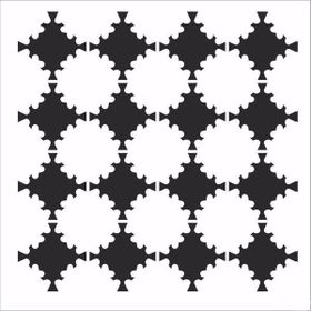 Cadence Home Decor HD-128 Stencil 45x45 cm Boyama Şablonu