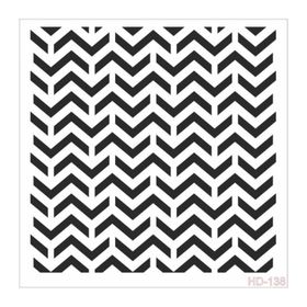 Cadence Home Decor HD-138 Stencil 45x45 cm Boyama Şablonu