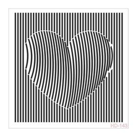 Cadence Home Decor HD-143 Stencil 45x45 cm Boyama Şablonu