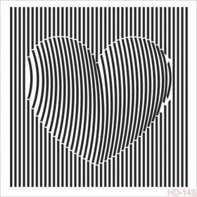 Cadence Home Decor HD-143 Stencil 45x45 cm Boyama Şablonu