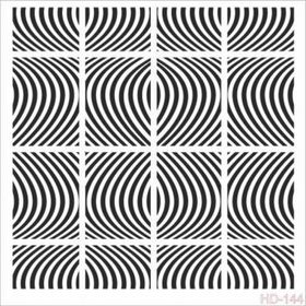 Cadence Home Decor HD-144 Stencil 45x45 cm Boyama Şablonu