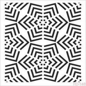 Cadence Home Decor HD-148 Stencil 45x45 cm Boyama Şablonu